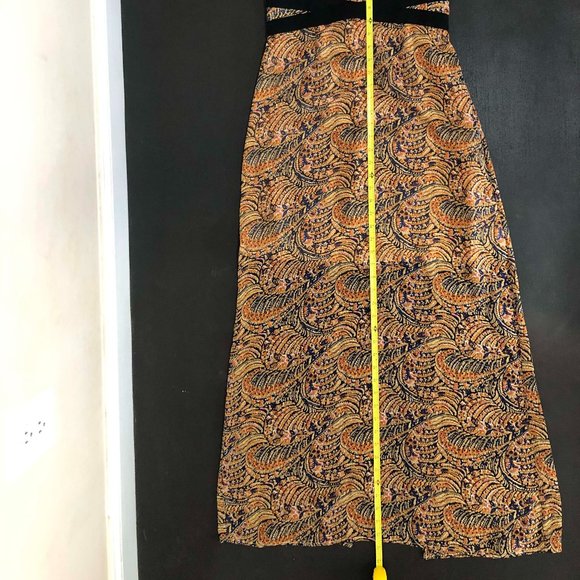 THML Printed Cut-Out Criss-Cross Maxi Dress - Picture 4 of 8